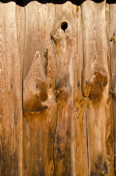 Alte und braune Holzwand Hintergrund — Stockfoto