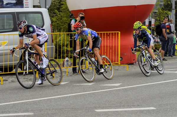 69 Tour de Pologne, 4ª etapa de Bedzin a Katowice . —  Fotos de Stock