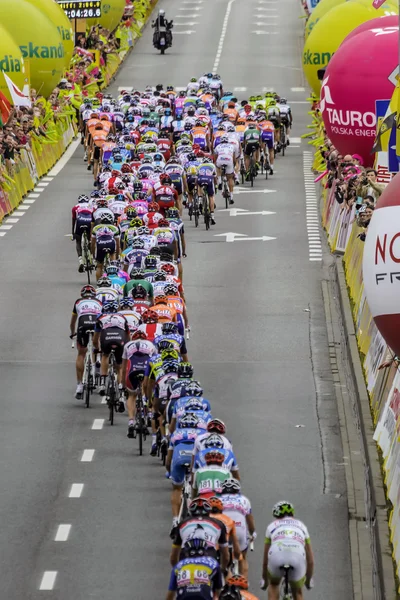 69 Tour de Pologne, 4th stage from Bedzin to Katowice. — Stock Photo, Image