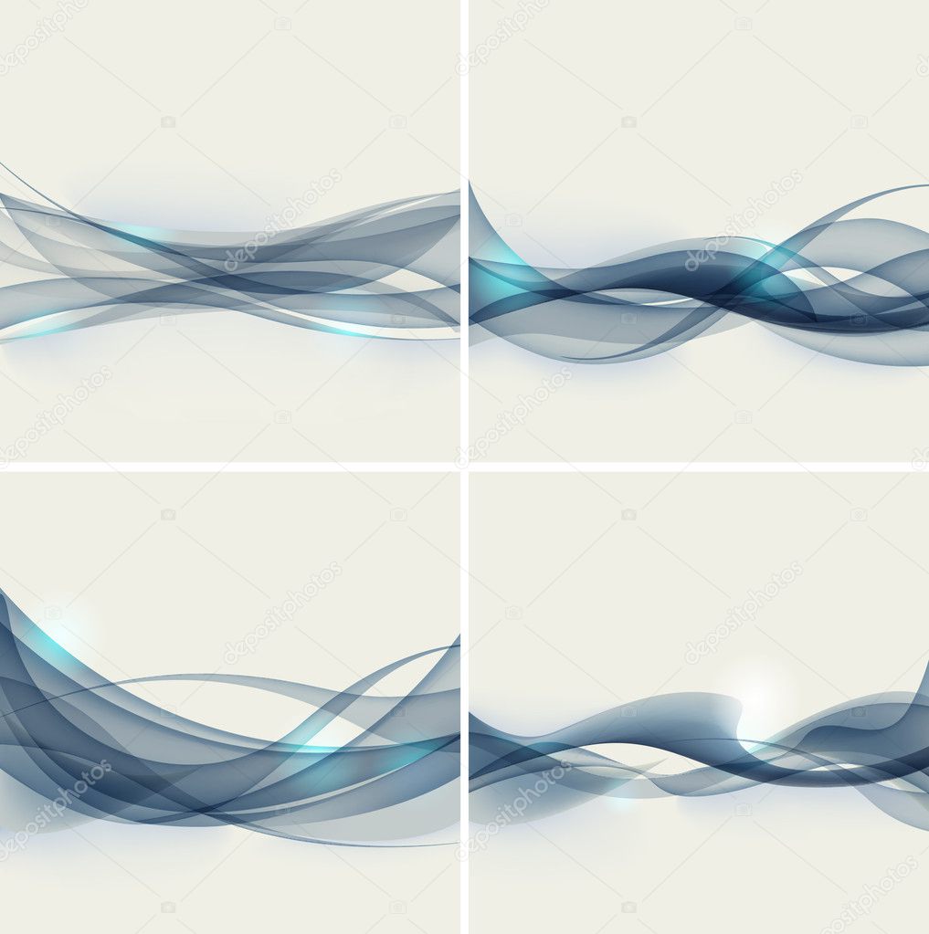 Abstract wave. vector illustration.