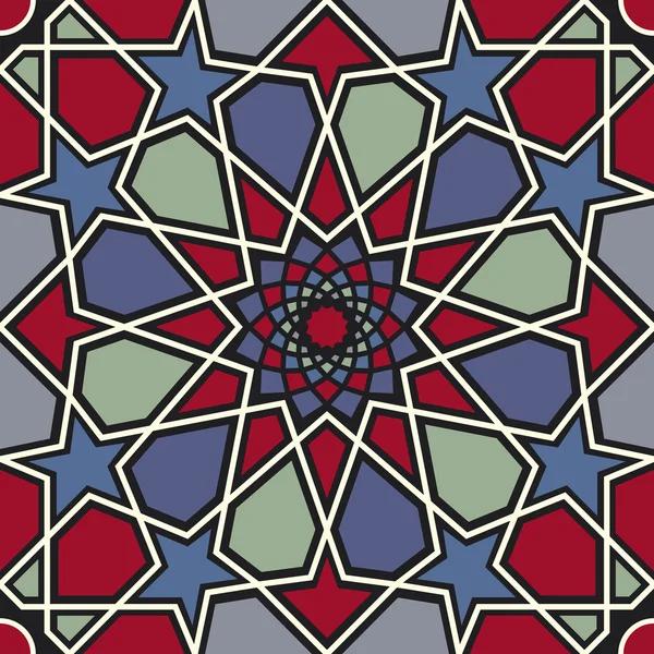 Arabesque motif sans couture — Image vectorielle