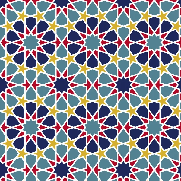 Patrón sin costura árabe 15 — Archivo Imágenes Vectoriales