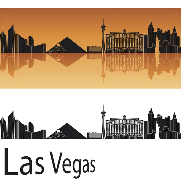 Skyline di Las Vegas — Vettoriale Stock