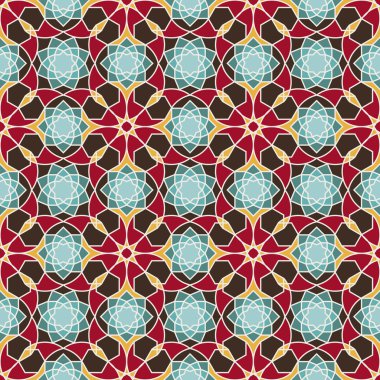 Arabic seamless pattern clipart