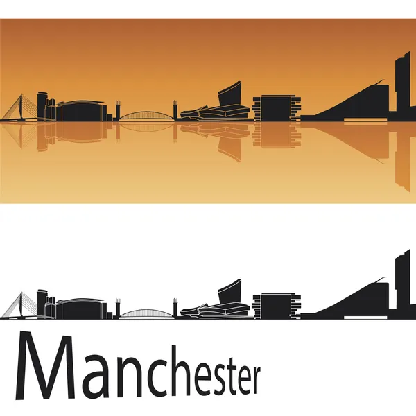 Manchester skyline — Stock Vector