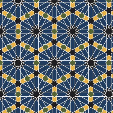 Arabic seamless pattern clipart