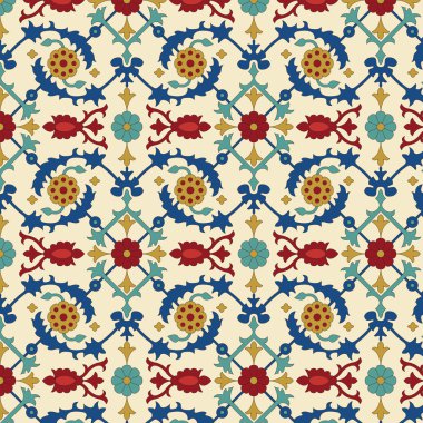 Arabic seamless pattern clipart