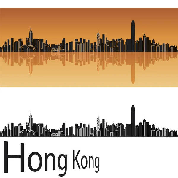 Hong kong manzarası — Stok Vektör