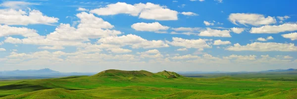 Panorama of steppe — Stock Photo, Image