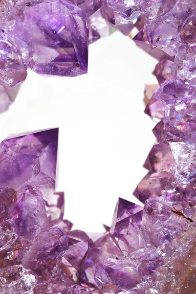 Crystals of amethyst — Stock Photo, Image