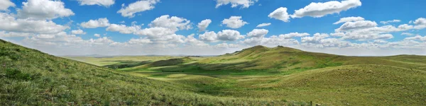 Panorama of steppe — Stock Photo, Image