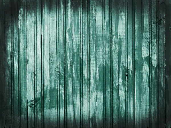 Grunge background of green wooden planks — Stock Photo, Image