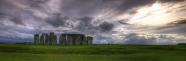 Panorama de Stonehenge clipart