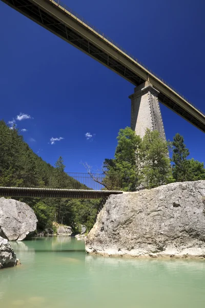 stock image Pont des gorges du claps