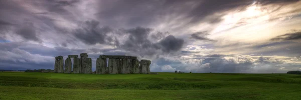 Panoráma de Stonehenge Jogdíjmentes Stock Fotók
