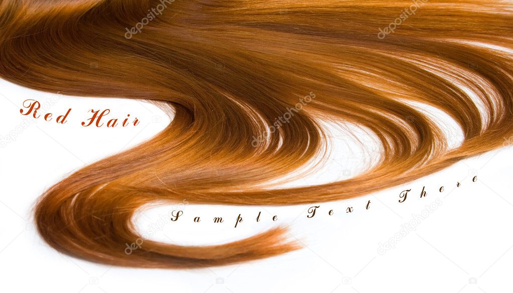 Beautiful shiny healthy hair texture