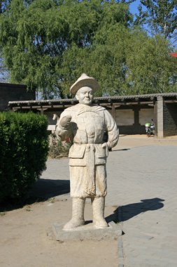 Ancient china camp clipart