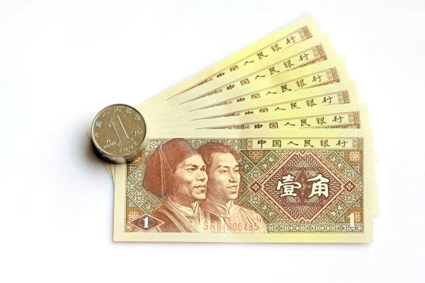 Kağıt para ve para — Stok fotoğraf