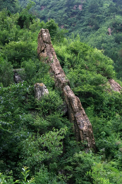 Paysage naturel de montagne, Chine du Nord — Photo