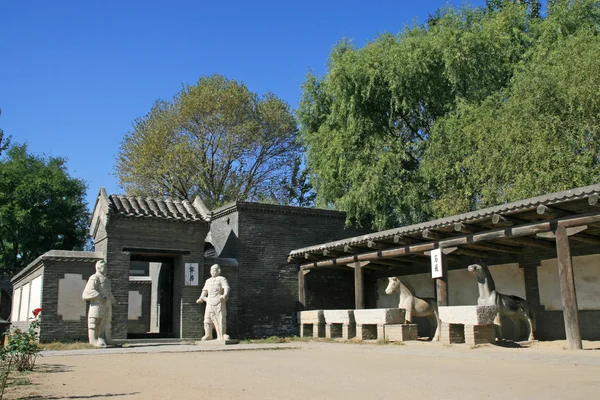 Αρχαία Κίνα στρατόπεδο — Φωτογραφία Αρχείου