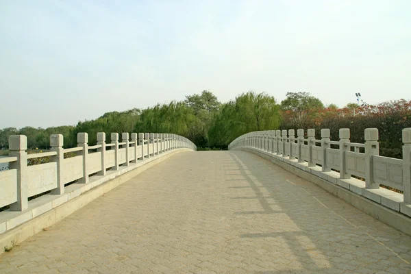 Мост и дорога — стоковое фото
