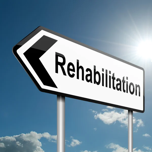 Concept de réhabilitation. — Photo