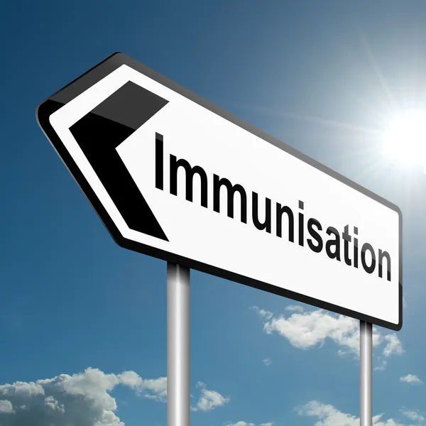 Immunisatie concept. — Stockfoto