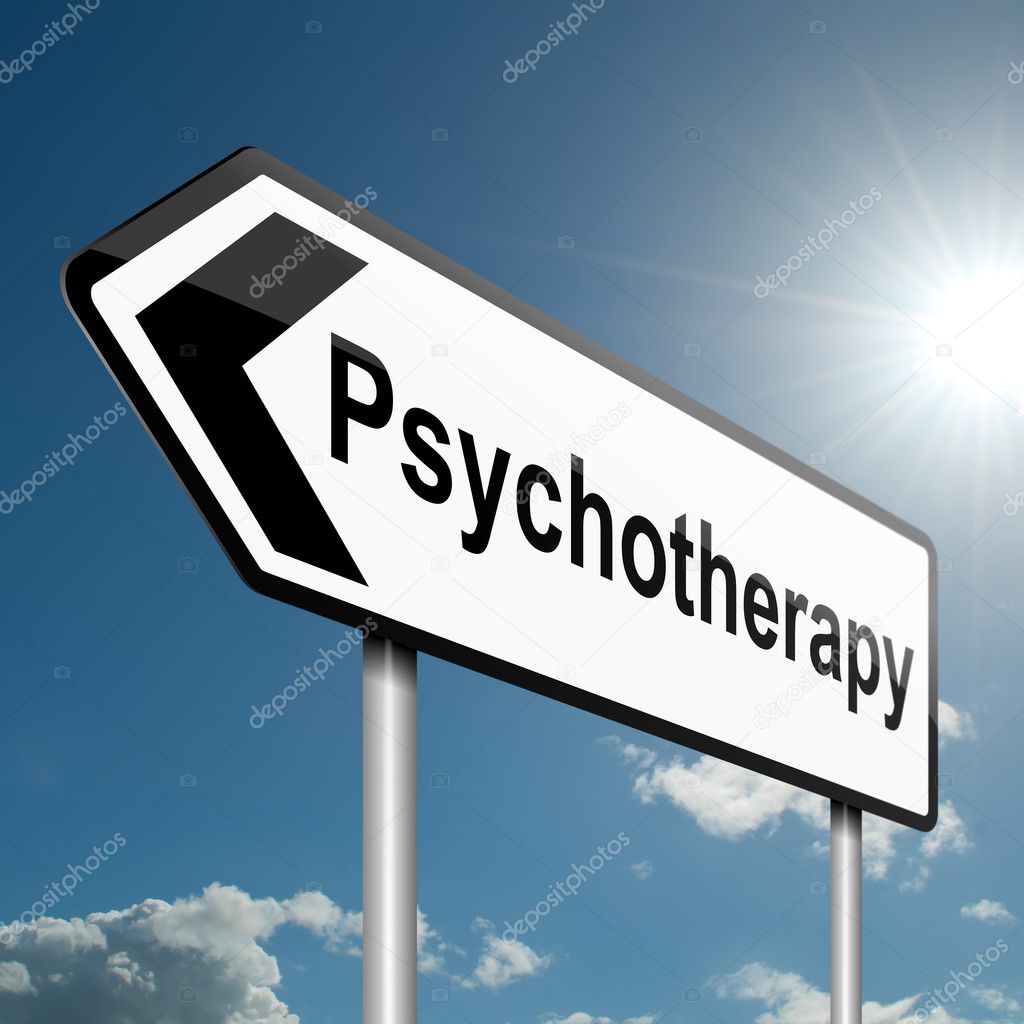 Psychotherapy concept.