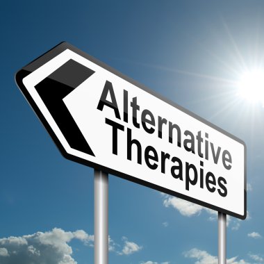 alternatif tedaviler kavramı.