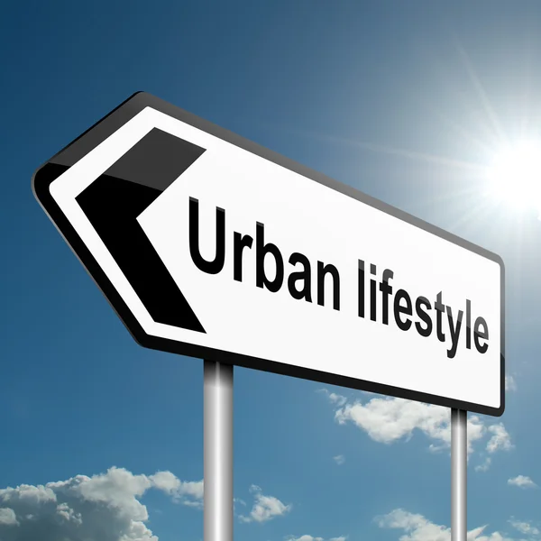 Urban es Lifestyle Konzept. — Stockfoto