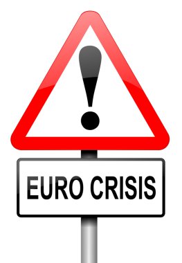 Euro krizi kavramı.