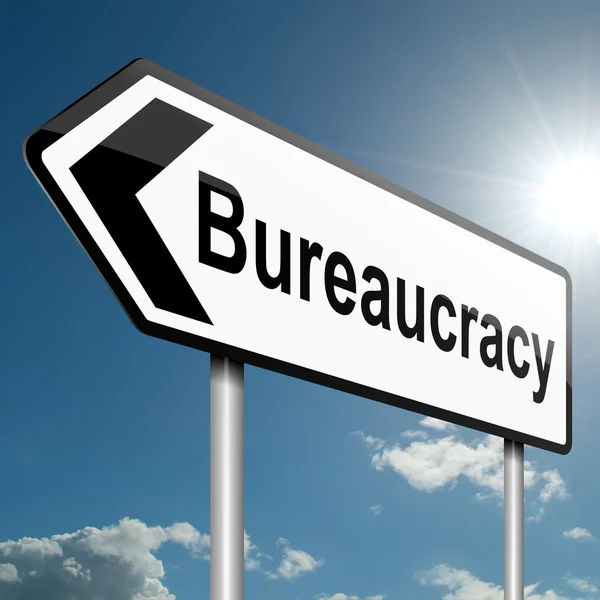 Bureaucracy concept. — Stock Photo, Image