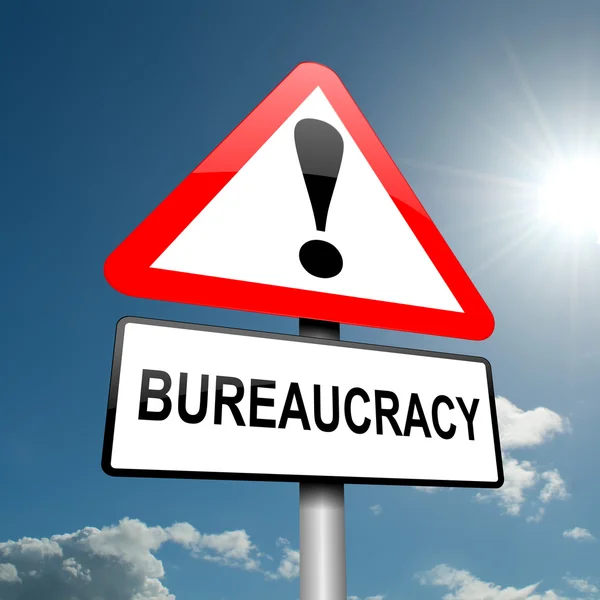 Concept de bureaucratie . — Photo
