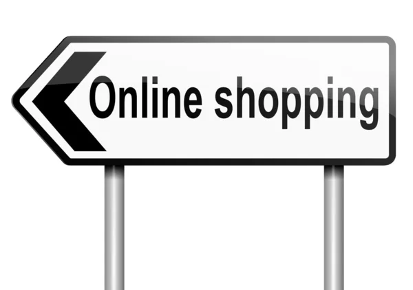 Online shopping concept. — Stock Photo, Image