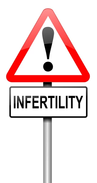 Conceito de infertilidade . — Fotografia de Stock