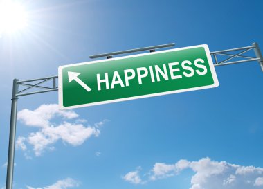 Happiness concept. clipart