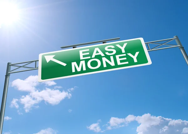 Concepto de dinero fácil . — Foto de Stock