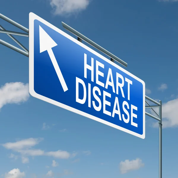 Heart disease concept. — Stock Photo, Image