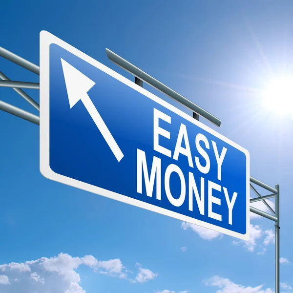Easy money concept. — Stock Photo, Image