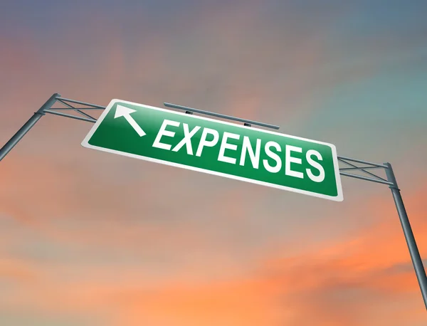Expenses concept. — Stock Photo, Image