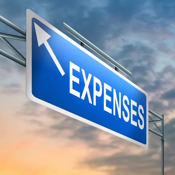 Expenses concept. — Stock Photo, Image