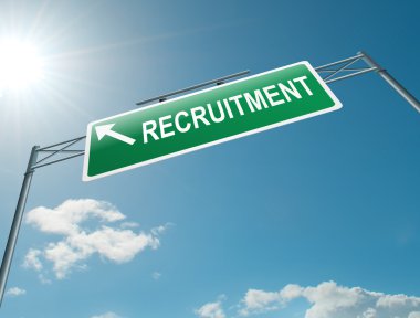 Recruitment concept. clipart