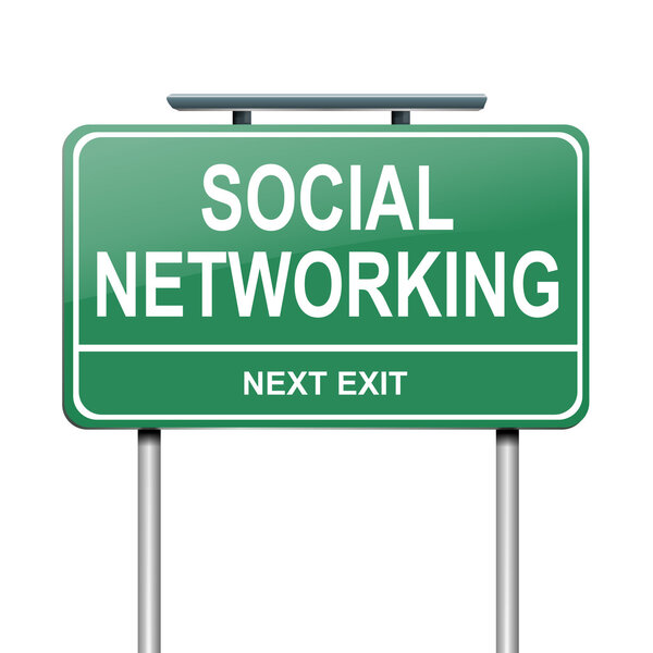 Social networking concept.