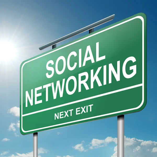 Közösségi hálózati koncepció. — Stock Fotó
