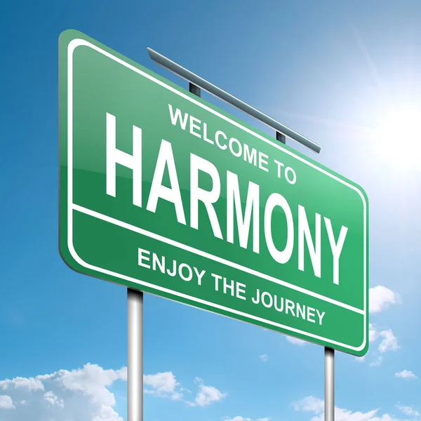 Harmonie concept. — Stockfoto