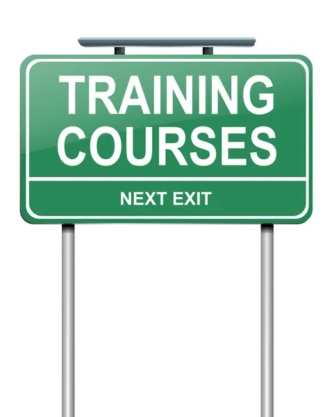 Training courses concept. — Stock Photo, Image