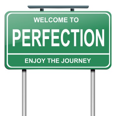 Perfection concept. clipart