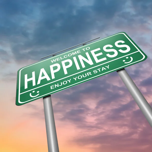 Concepto de felicidad . — Foto de Stock