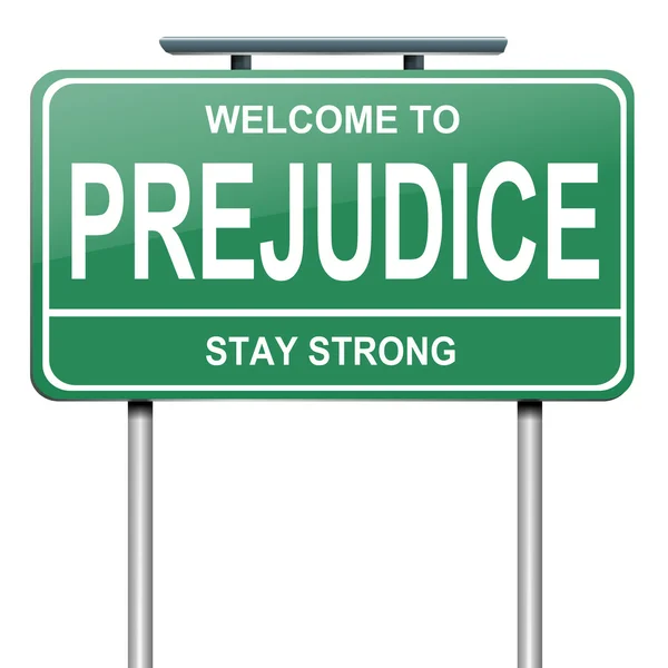 Prejudice concept. — Stock Photo, Image