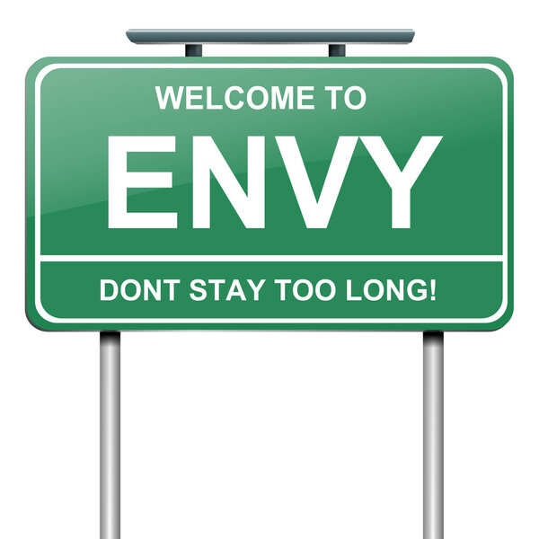 Envy concept.
